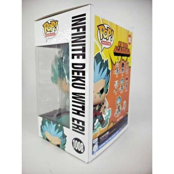 Funko 1008 INFINITE DEKU with ERI My Hero Academia Animation New Unopened 2021 - Picture 7 of 11